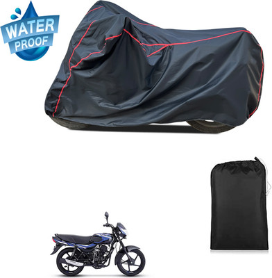 CODOKI Waterproof Two Wheeler Cover for Bajaj(CT110, Black)