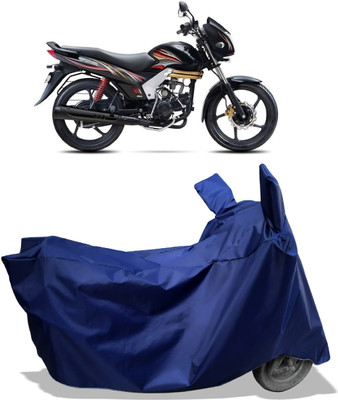 Amexride Two Wheeler Cover for Mahindra(Centuro, Blue)