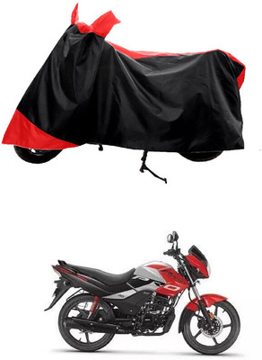 GROFATIK Two Wheeler Cover for Hero(Passion Pro i3S, Red)