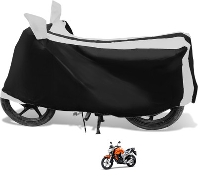 Euro Care Waterproof Two Wheeler Cover for Yamaha(FZ16, White)