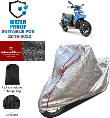 PAGORA Waterproof Two Wheeler Cover for Aprilia(SR 125, Silver)