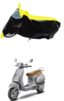 VESMEI Two Wheeler Cover for Vespa(Vespa VXL, Yellow)