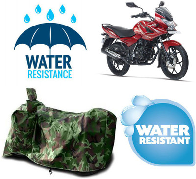 AUTOCAD Waterproof Two Wheeler Cover for Bajaj(Discover 150 s, Green)