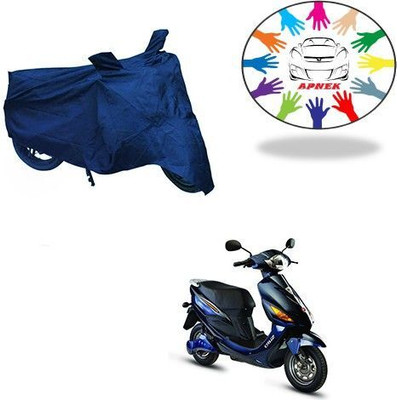 DeepShakshi AUTOMOTIVE Waterproof Two Wheeler Cover for Hero(Electric Cruz, Blue)