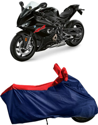 Autofly Waterproof Two Wheeler Cover for BMW(S1000RR, Blue, Red)