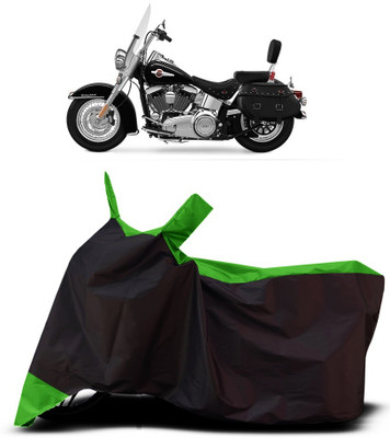 VESMEI Two Wheeler Cover for Harley Davidson(Heritage Softail Classic, Green)