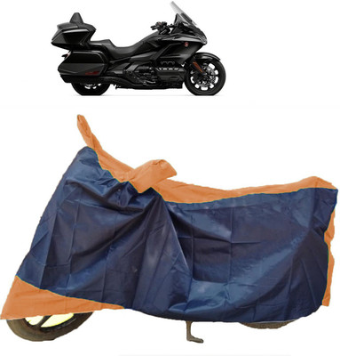 Autoprime Two Wheeler Cover for Honda(Gold Wing, Multicolor)