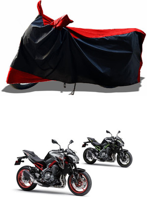 AESTRYD Two Wheeler Cover for Kawasaki(Z900 BS6, Red)