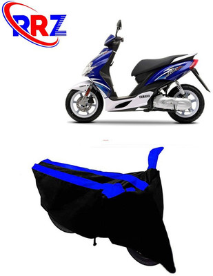 RRZ Waterproof Two Wheeler Cover for Yamaha(Jog R, Black, Blue)