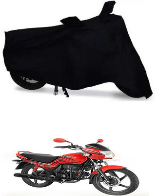 THE REAL ARV Waterproof Two Wheeler Cover for Hero(Passion Plus, Black)