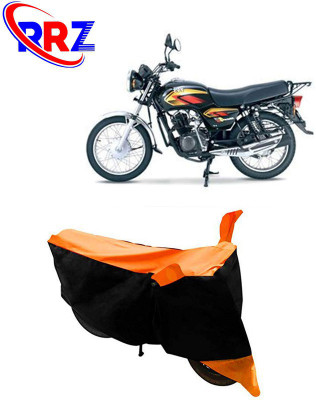 RRZ Waterproof Two Wheeler Cover for TVS(Max, Black, Orange)