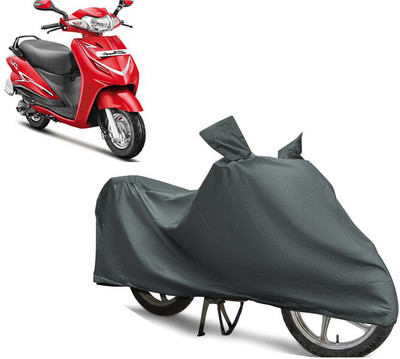 EGAL Waterproof Two Wheeler Cover for Hero(Duet VX 110CC, Grey)