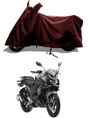 GROFATIK Two Wheeler Cover for Yamaha(Fazer 25 BS6, Maroon)