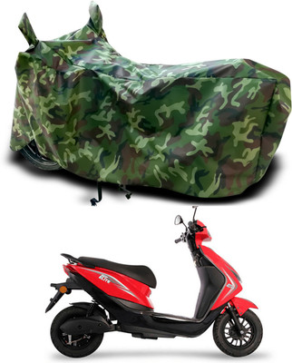 Furious3D Two Wheeler Cover for Ampere(Reo Elite, Multicolor)