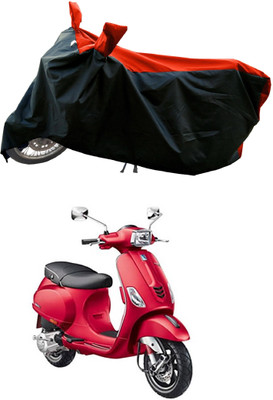 AESTRYD Two Wheeler Cover for Vespa(Vespa SXL 150, Red)