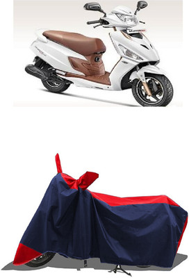 SUGASHRI Waterproof Two Wheeler Cover for Hero(MotoCorp Maestro Edge 125, Red, Blue)