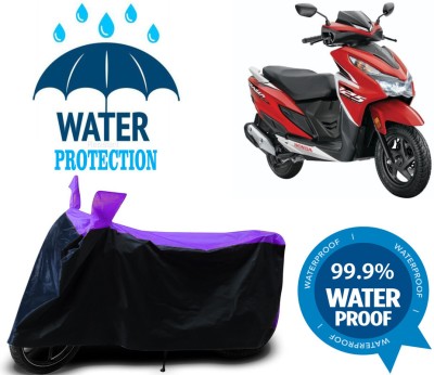 RTS COLLECTIONS Waterproof Two Wheeler Cover for Honda(Grazia BS6, Multicolor)