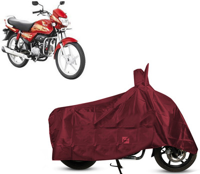 EGAL Waterproof Two Wheeler Cover for Hero(HF Deluxe, Maroon)