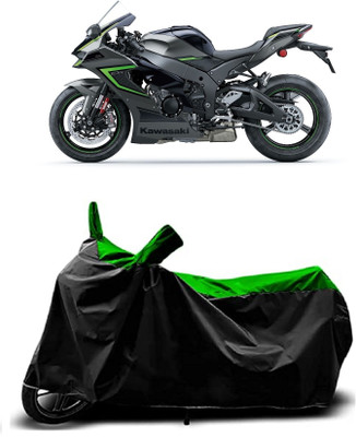 VESMEI Two Wheeler Cover for Kawasaki(Ninja 650 BS6, Green)