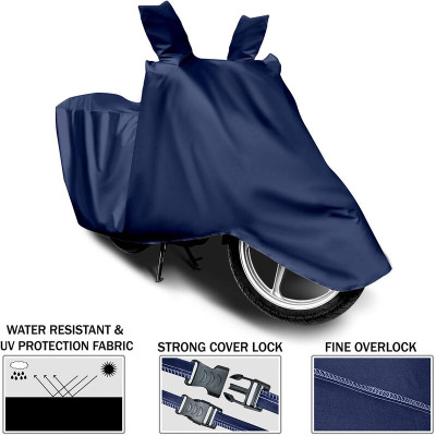 AutoRash Waterproof Two Wheeler Cover for Hero(Passion Plus, Blue)