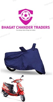 bhagat chander traders Waterproof Two Wheeler Cover for Mahindra(Duro DZ, Blue)