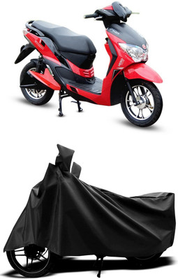 MMSSTAR Waterproof Two Wheeler Cover for Hero Electric(Dash, Black)