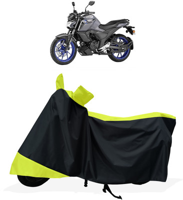 Tricway Two Wheeler Cover for Yamaha(FZ S FI New, Yellow)