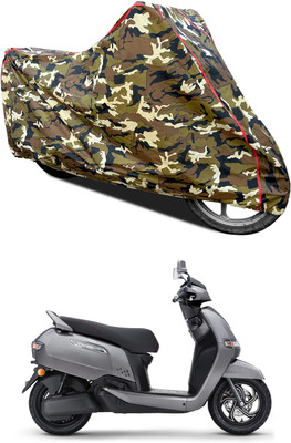 PAGORA Waterproof Two Wheeler Cover for TVS(iQube Electric, Yellow)