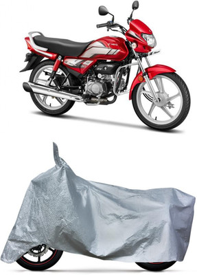 Vozilo Waterproof Two Wheeler Cover for Hero(HF Deluxe, Silver)