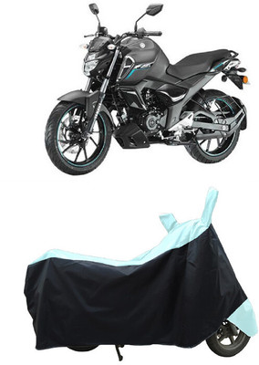 Coxtor Waterproof Two Wheeler Cover for Yamaha(FZ-S Fi Version 3.0, White)