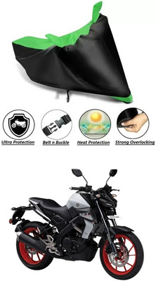 Variety Products Collection Waterproof Two Wheeler Cover for Yamaha(MT 9, Green)