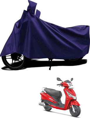 KEDIT Waterproof Two Wheeler Cover for Hero(Destini 125, Blue)
