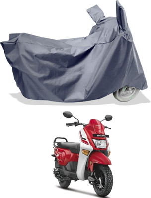 Amexride Two Wheeler Cover for Honda(Cliq BS6, Grey)