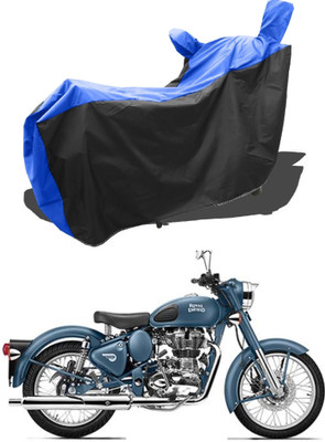 DeepShakshi AUTOMOTIVE Waterproof Two Wheeler Cover for Royal Enfield(Classic Squadron BS6, Red)