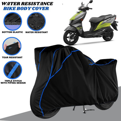 SRP PRODUCT Waterproof Two Wheeler Cover for Suzuki(Avenis 125, Black, Blue)