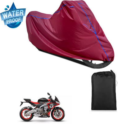 PAGORA Waterproof Two Wheeler Cover for Aprilia(Maroon)