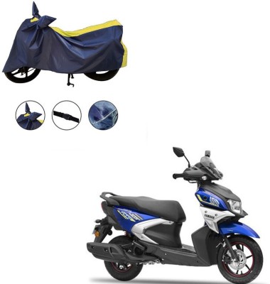 Furnish Flow Two Wheeler Cover for Yamaha(RayZR 125 Fi, Yellow)