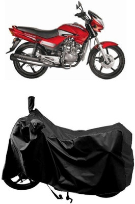 MMSSTAR Waterproof Two Wheeler Cover for Hero(Ambition, Black)