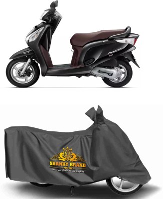 ShankyBrand Two Wheeler Cover for Honda(BS6, Grey)