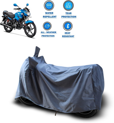CODOKI Waterproof Two Wheeler Cover for Hero(Glamour FI, Grey)