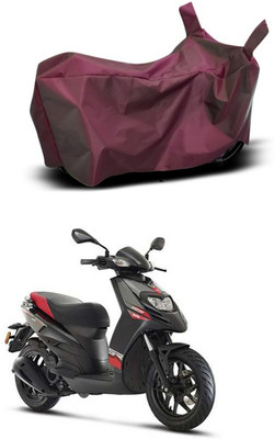Mdstar Waterproof Two Wheeler Cover for Aprilia(Storm 125, Maroon)
