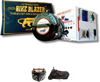 BIKE BLAZER Waterproof Two Wheeler Cover for Hero(Xtreme Sports, Black)
