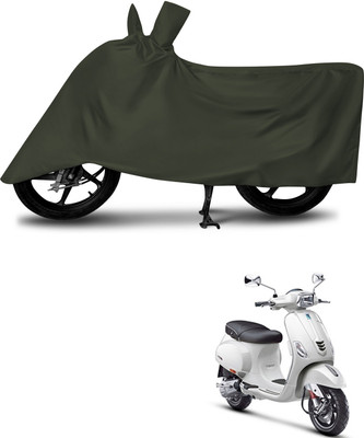 DeepShakshi AUTOMOTIVE Waterproof Two Wheeler Cover for Vespa(SXL 150 BS6, Green)