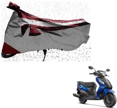 MISSION COLLECTION Waterproof Two Wheeler Cover for Suzuki(Let's, Silver)