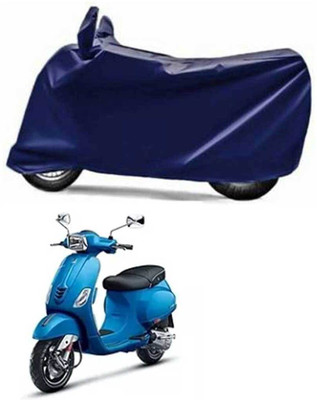 DeepShakshi AUTOMOTIVE Waterproof Two Wheeler Cover for Vespa(Vespa SXL 125, Blue)