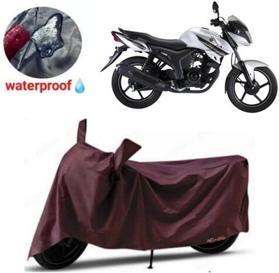 JSJINSIL Two Wheeler Cover for TVS(Apache RTR 200, Maroon)