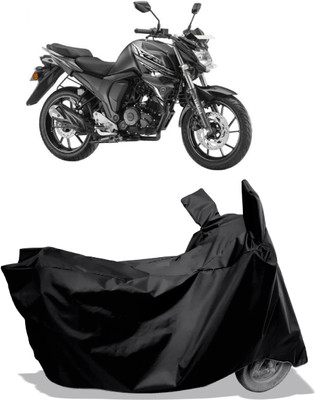 Amexride Two Wheeler Cover for Yamaha(FZ S FI (V 2.0) BS6, Black)