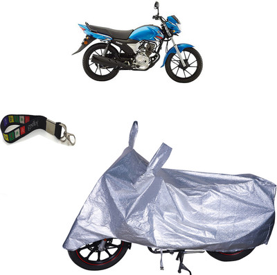 UKIGAL Waterproof Two Wheeler Cover for Yamaha(Saluto RX, Silver)