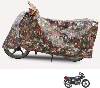 Euro Care Two Wheeler Cover for Hero(Super Splendor, Brown)