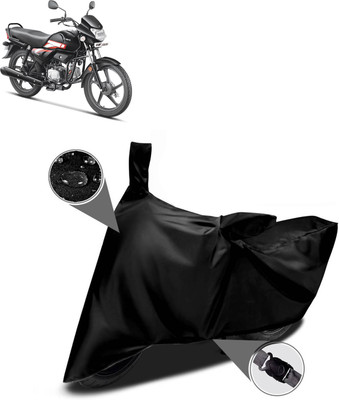 GOSHIV-car and bike accessories Waterproof Two Wheeler Cover for Hero(Black)